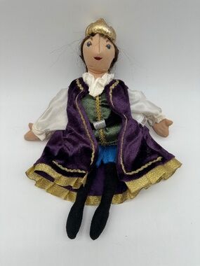 FolkManis Plush Royal Prince Puppet